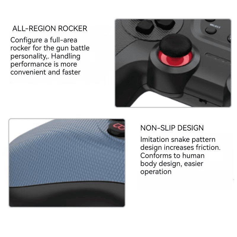 Emuelec Android TV Game Stick with Dual 2.4G Wireless Controllers