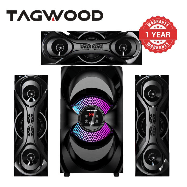 Tagwood 631F 3.1CH Home Theater System Bluetooth Woofer Subwoofer Hi-Fi Speaker