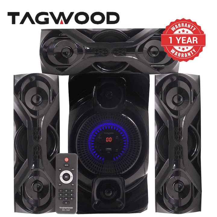 TAGWOOD 631K 3.1CH 12000W Bluetooth Home Theater Speaker System with Subwoofer