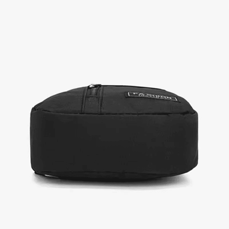 Stylish Men's Solid Color Canvas Chest Bag - Outdoor Casual Crossbody Shoulder Pack