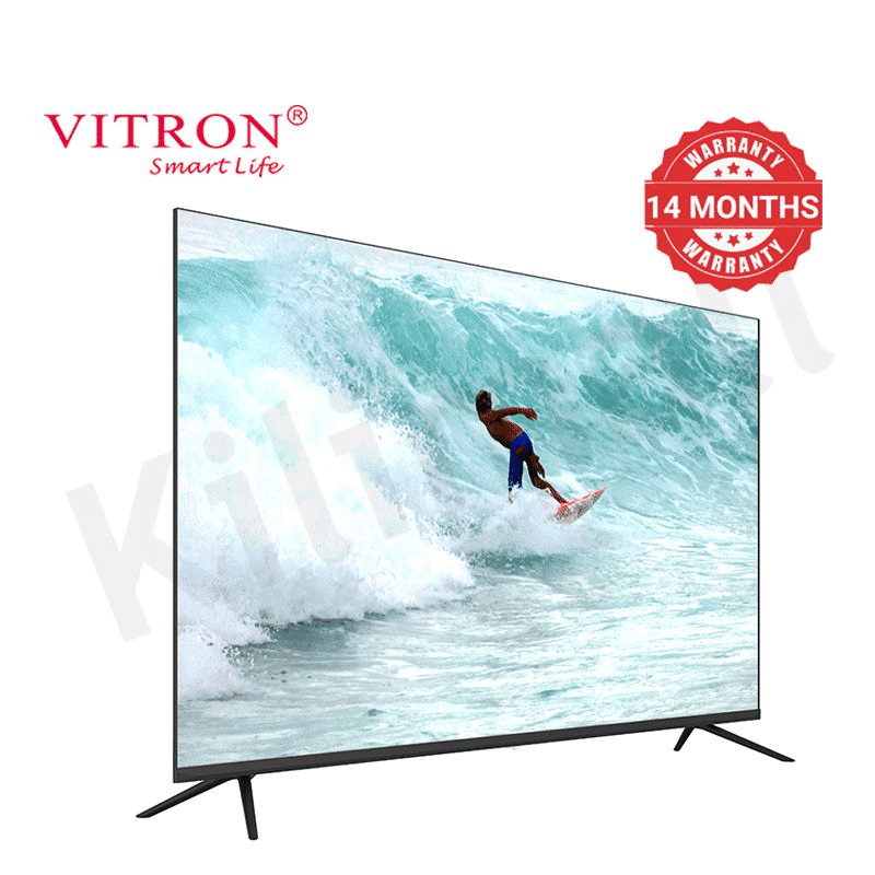 Vitron 50 Inch Frameless 4K UHD Android Smart TV Bluetooth WiFi