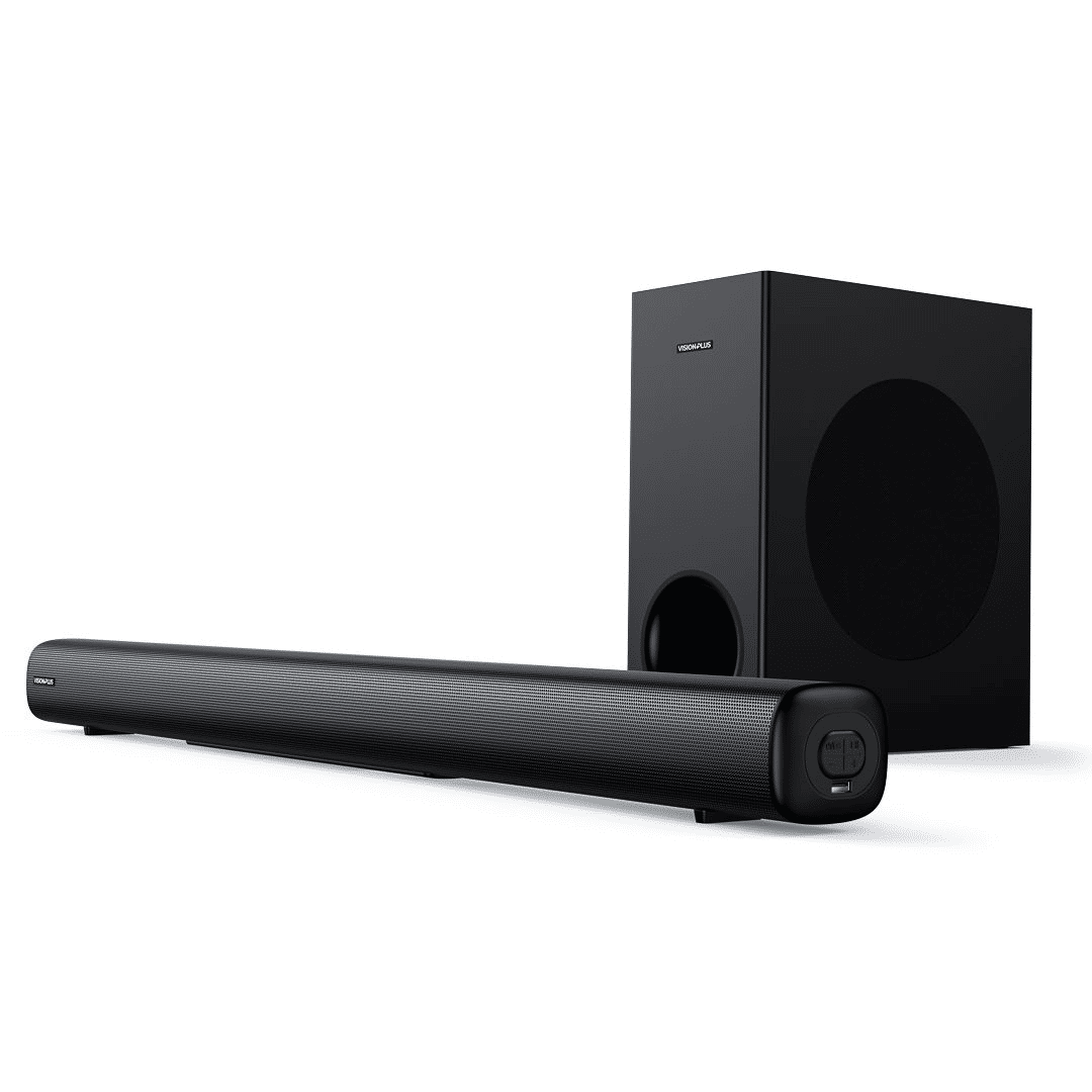 Vision Plus VP2111SB 2.1 Channel Sound Bar: Immersive 100W Audio Experience