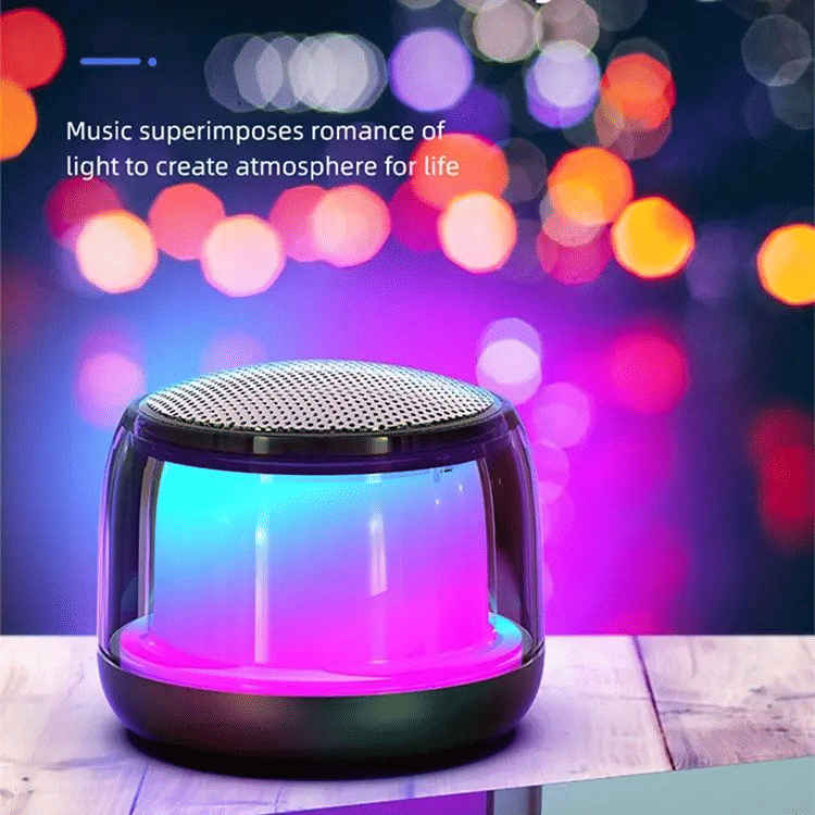 Portable Mini Wireless Stereo Bluetooth Speaker for Music - Compact, Powerful Sound