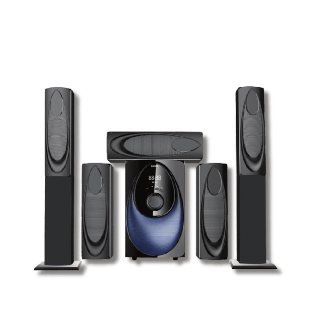 Euroken EK-211 Tall Boy 5.1 Home Theatre System 12000W PMPO Bluetooth FM USB SD