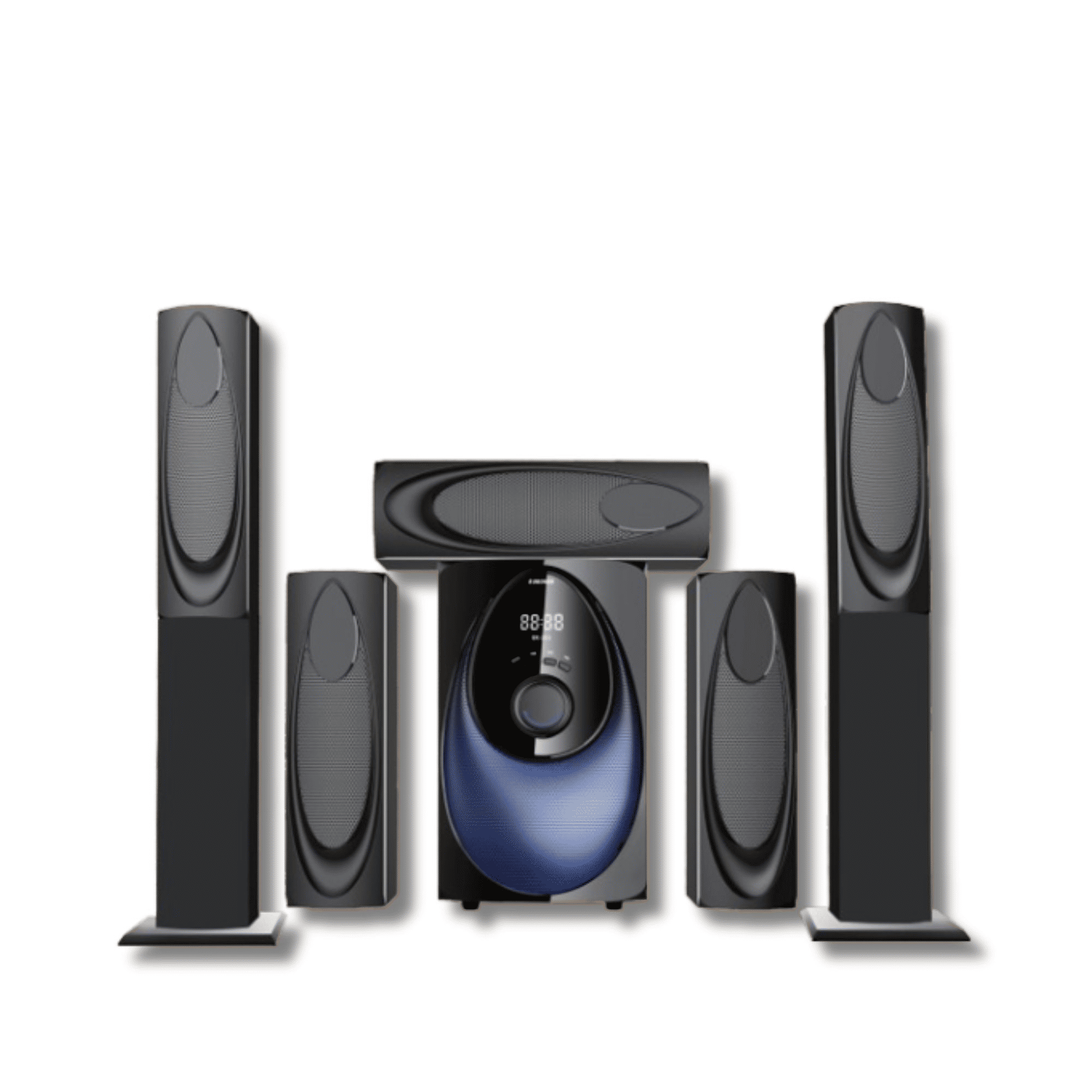 Euroken EK-211 Tall Boy 5.1 Home Theatre System 12000W PMPO Bluetooth FM USB SD