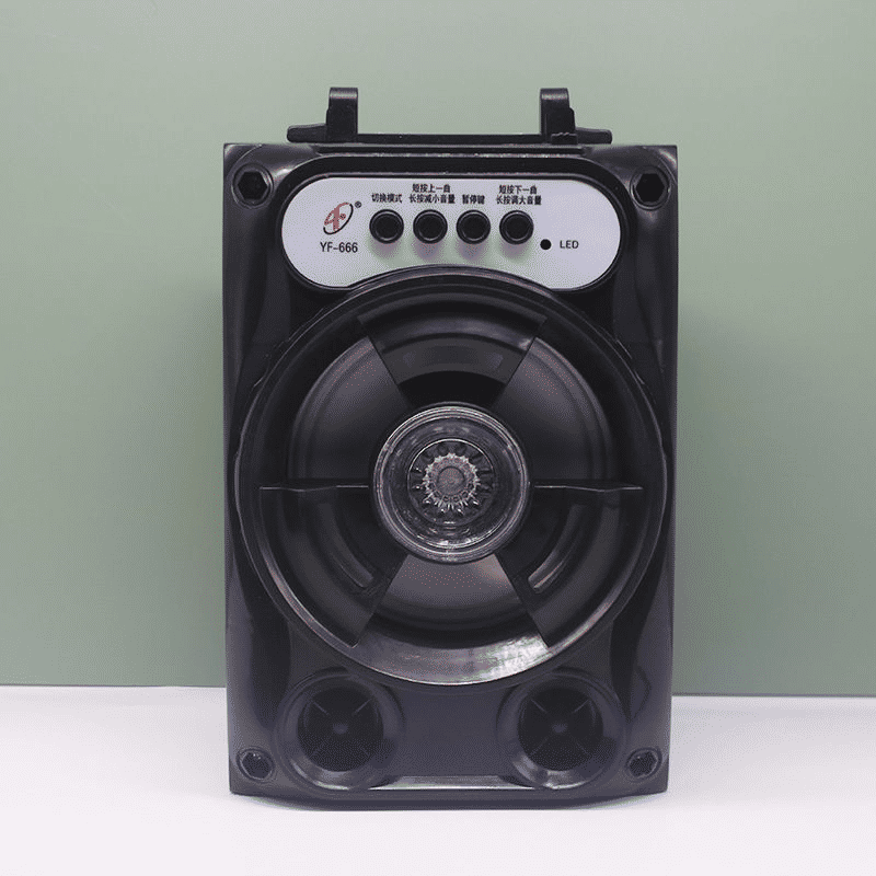 Portable Square Dance B16 Bluetooth Speaker with TF Card Playback