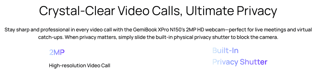 Chuwi GemiBook XPro 14-inch Full HD Ultrabook, Intel N100 16GB 512GB SSD