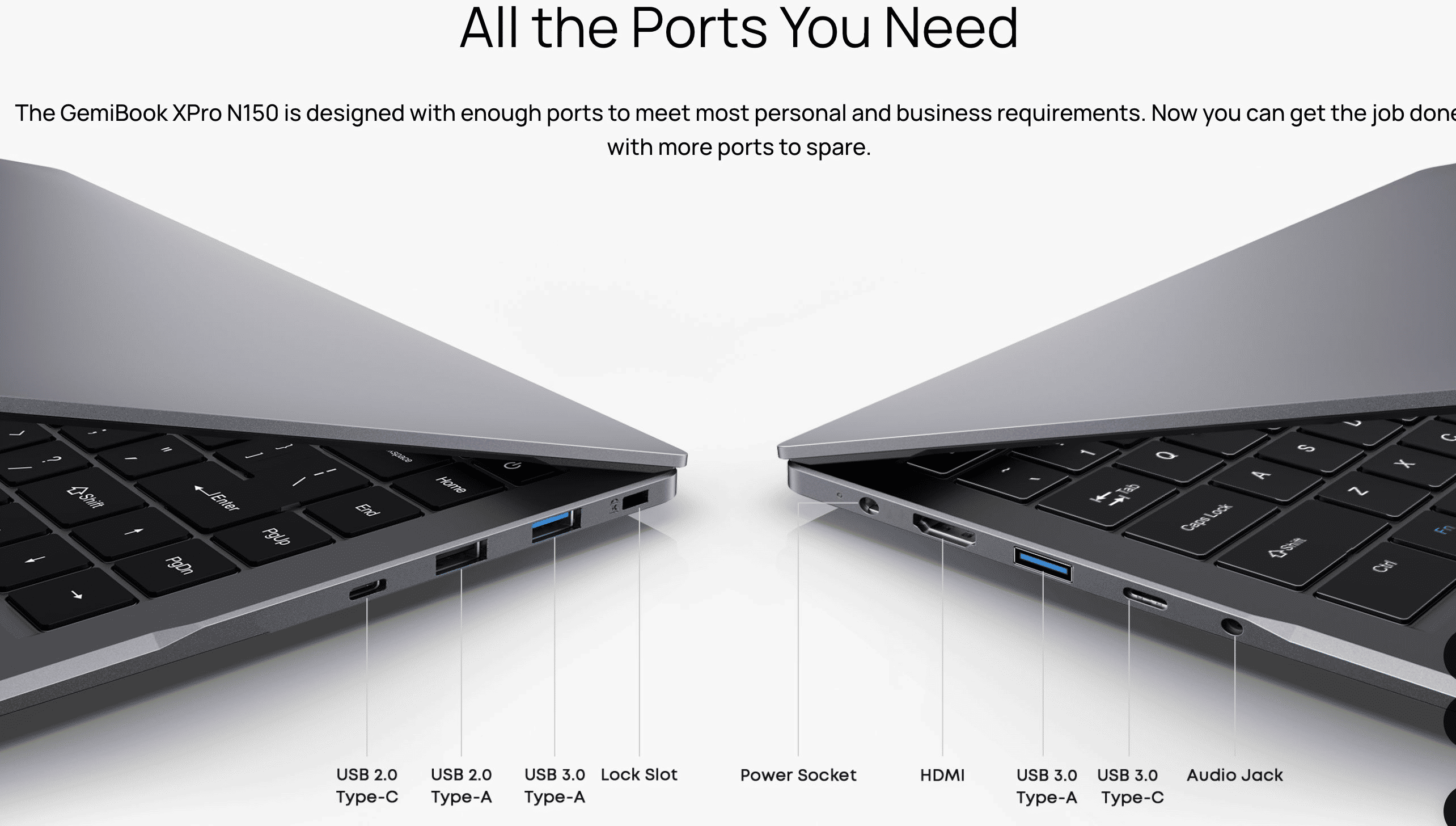 Chuwi GemiBook XPro 14-inch Full HD Ultrabook, Intel N100 16GB 512GB SSD