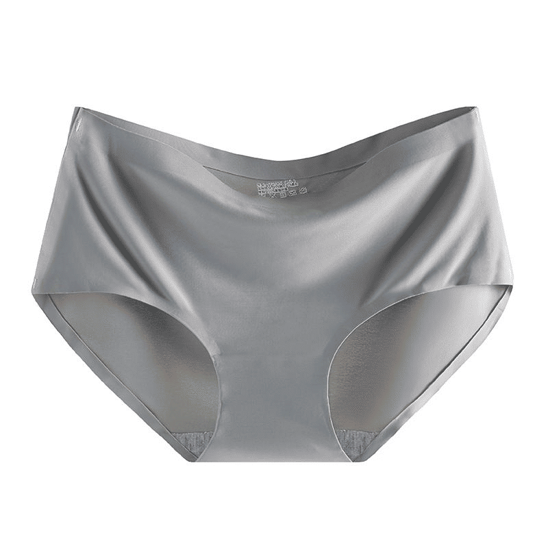 5-Pack Seamless Cotton Mid-Waist Underwear for Women - Breathable, Anti-bacterial