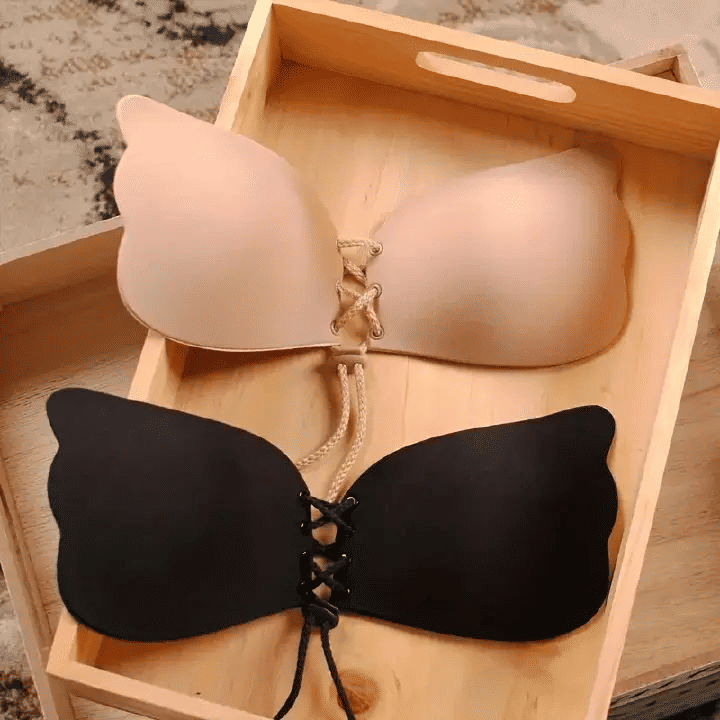Reusable Lifting Stick-On Nipple Covers: Strapless Invisible Push-Up Pasties for Women