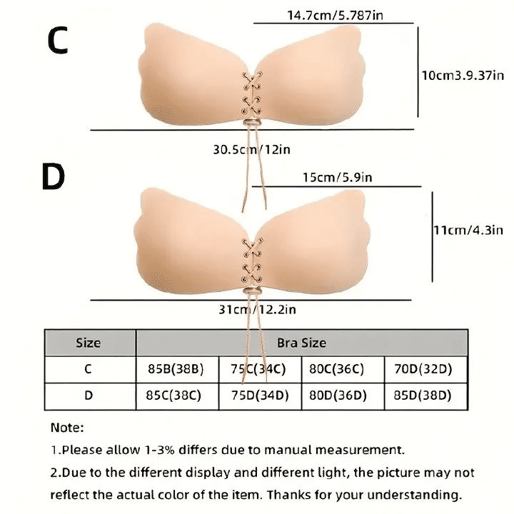 Reusable Lifting Stick-On Nipple Covers: Strapless Invisible Push-Up Pasties for Women