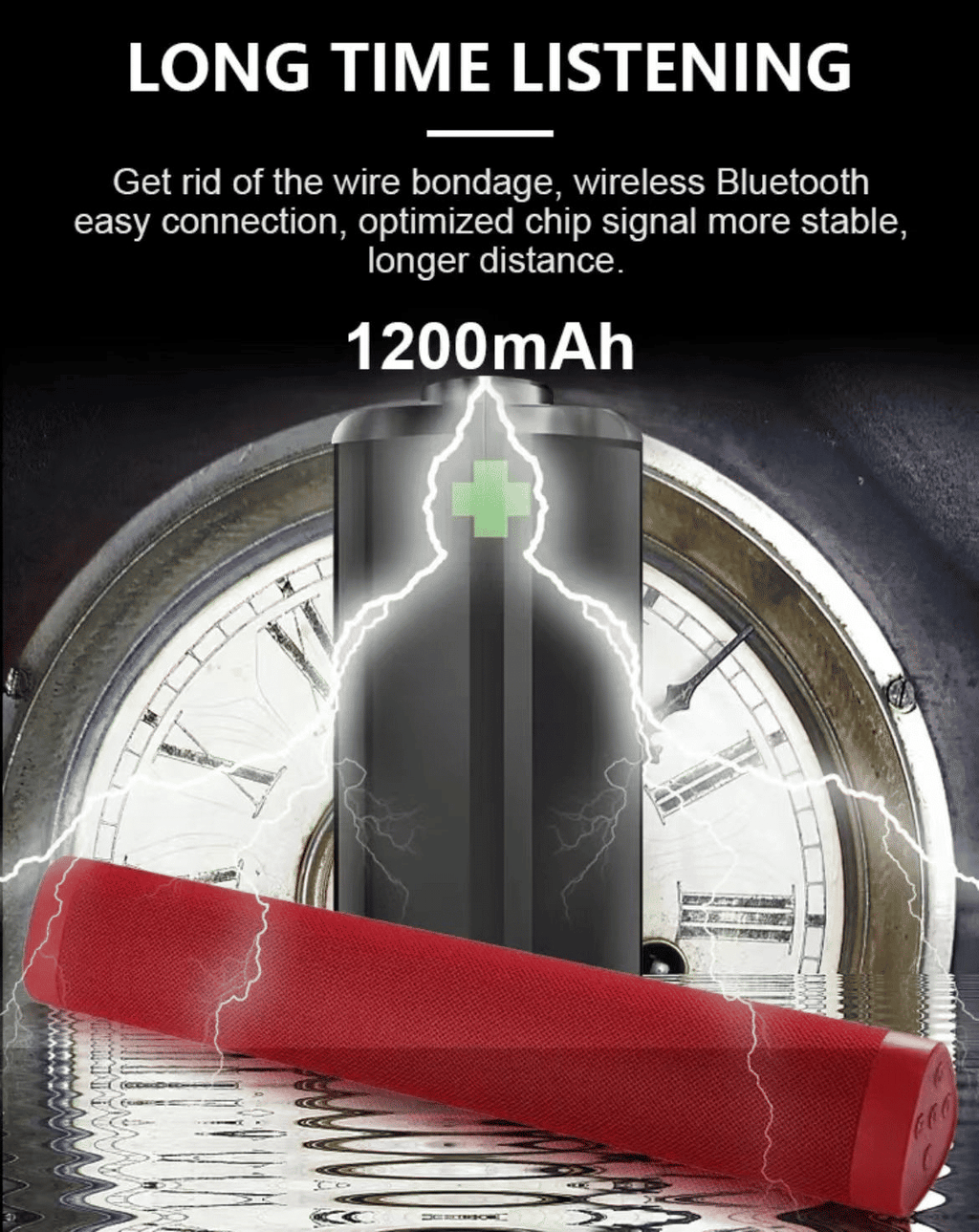 Y23 A500 Wireless Bluetooth Soundbar Speaker for TV, Computer, Dual Stereo