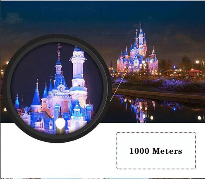 700x25 HD Zoom Powerful Long Range BAK4 FMC Folding Binoculars