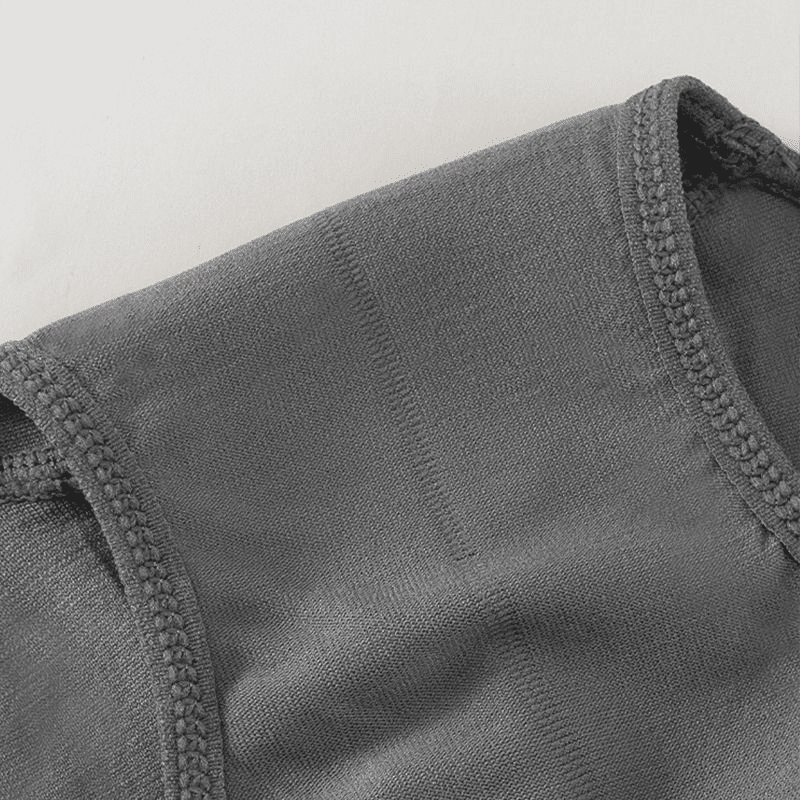 SXCHEN Men's Seamless Breathable Mid-Waist Briefs - 5 Pack Random Colors