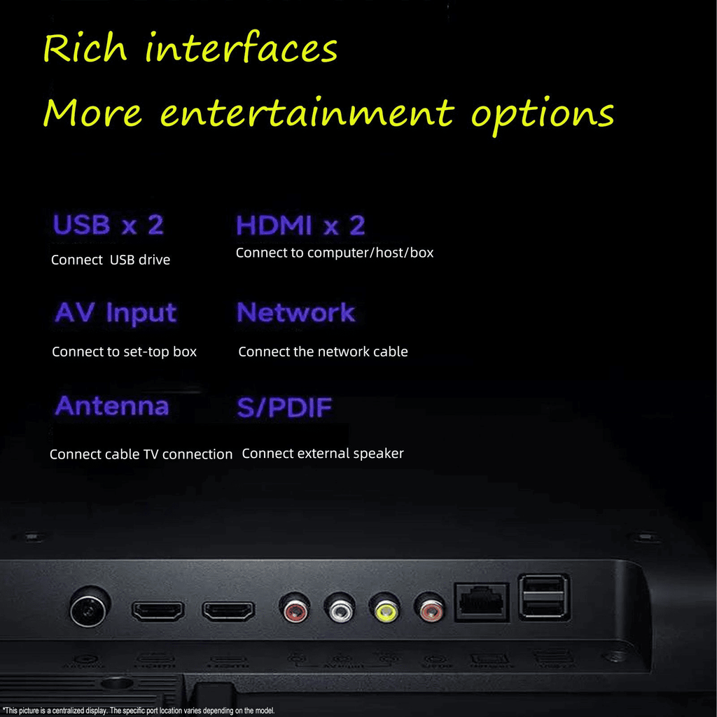 Vitron 32-inch Frameless Smart HD Android 11 TV with Netflix Bluetooth DVB-T2