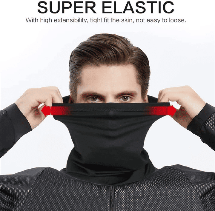 TS Summer Cooling Neck Gaiter UV Protection Breathable Face Cover Scarf
