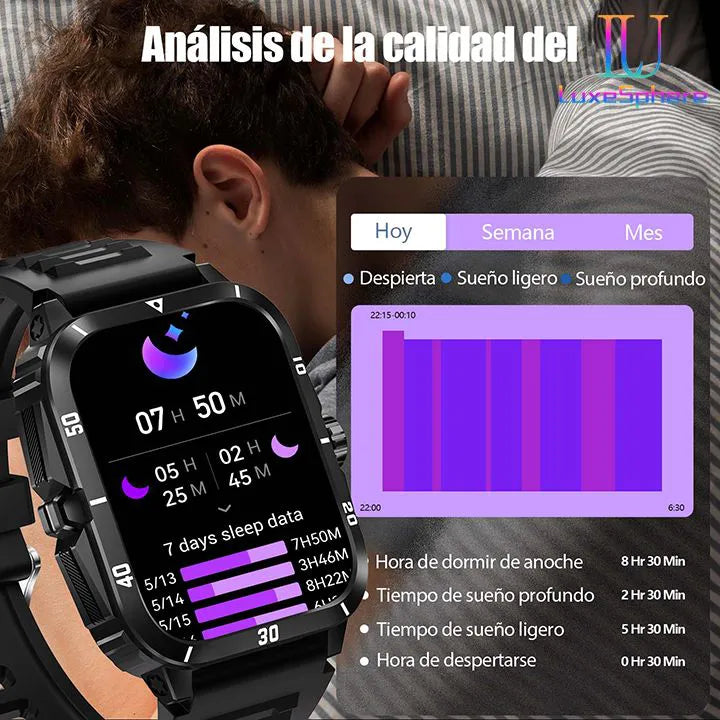 New Arrivals KT71 Smart Watch Men Bluetooth Call Wireless Wristwatch 1.96 Screen Smartwatch 100+Sport Waterproof Smartwatch Fitness Bracelet Heart Rate Blood Pressure Monitor Tracker Sports Smartwatch